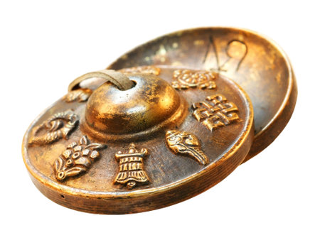 Bronze Cymbal - Resonating Bodiesの写真素材