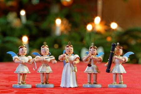 Christmas Concert with Five Musician Angelsの写真素材