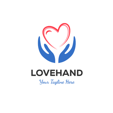 Hand Care Logo Template vector icon Businessのイラスト素材