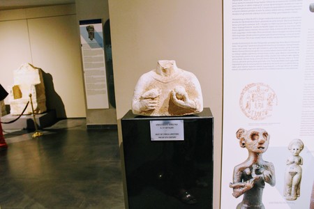 Various antique exhibits from the Alanya Archaeological Museum collection (Turkey).のeditorial素材