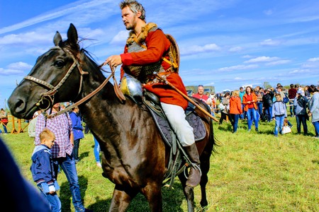 September, 16 2017, Tula, Russia - The International Military and Historical Festival Kulikovo...