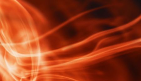 Tentacles of fire (abstract design)の写真素材