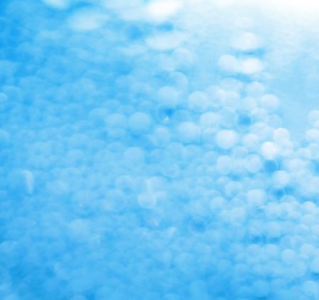 Blue bubble backgroundの写真素材