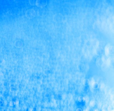 Blue bubble background