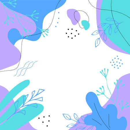 Trendy template for social media stories, and vector illustration. Background designのイラスト素材