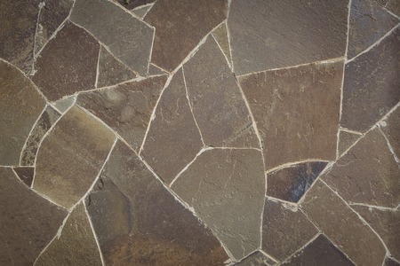 stone background, pattern, texture of stones of different geometric shapes.の写真素材