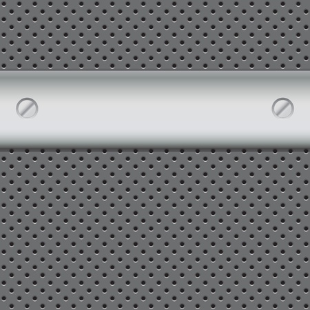  metal surface with holesのイラスト素材