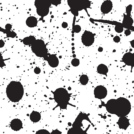 Black blobsのイラスト素材