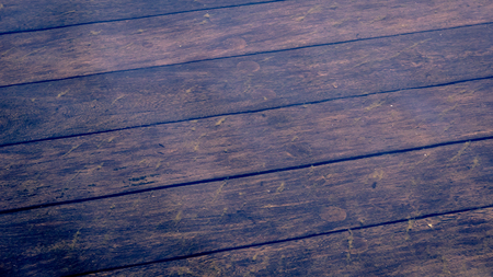 Wooden plank under waterの写真素材