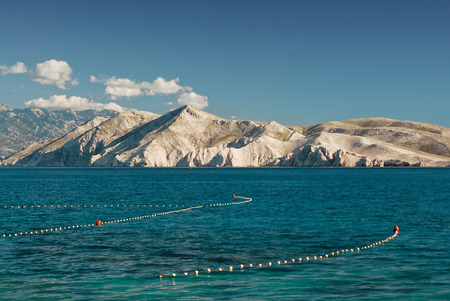 Sea and mountain in norwayの写真素材