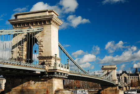 Budapest bridgeの写真素材