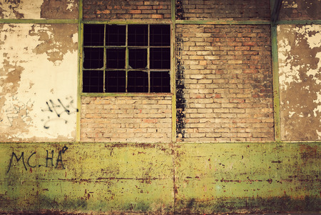 Abandoned warehouseの写真素材