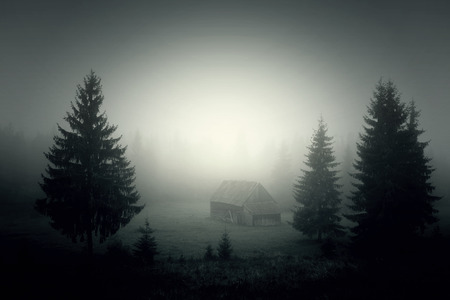 Haunted houseの写真素材