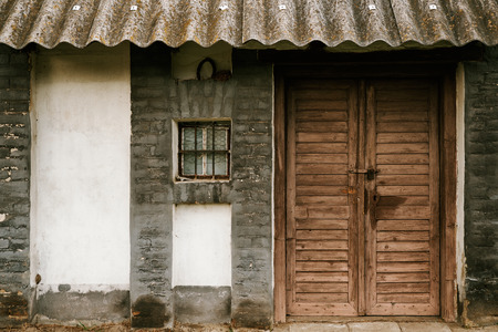Old wineyard houseの写真素材