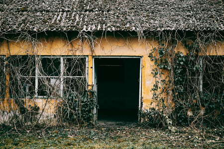 Delerict old buildingの写真素材