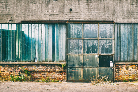 Abandoned industryの写真素材