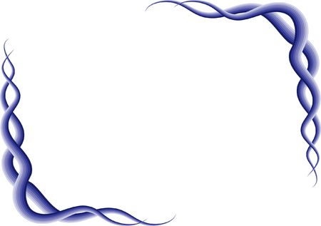 vector line borderのイラスト素材