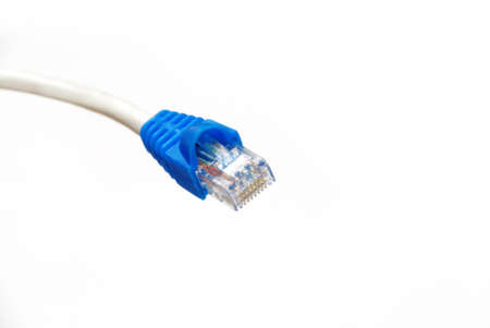 RJ-45 Lan Cableの写真素材
