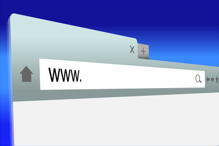 Web Browser のイラスト素材