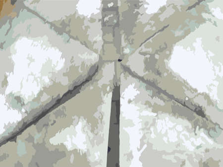 Textural gray tile surface for camouflage or wallpaper. Paving tiles cut into segments for...