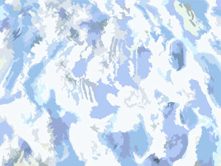 Snowy background in blue-white tonality for textiles or textures. Snow in daylight for wallpaper and fabric products, prints and posters, camouflage, backgrounds and winter compositions, etc.のイラスト素材