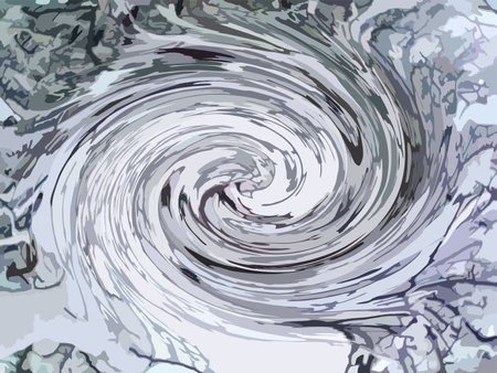 Winter swirl - textured background for interior solutions or fabrics. Vortex backdrop for covers, textiles, wallpapers, business concepts, fashion trends, posters, texturesのイラスト素材