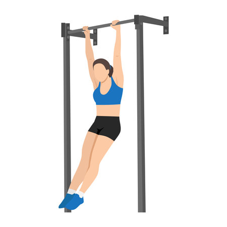 hollow hang. Flat vector illustration isolated on white backgroundのイラスト素材