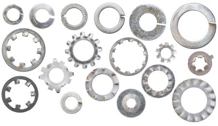 Set spring washerの写真素材