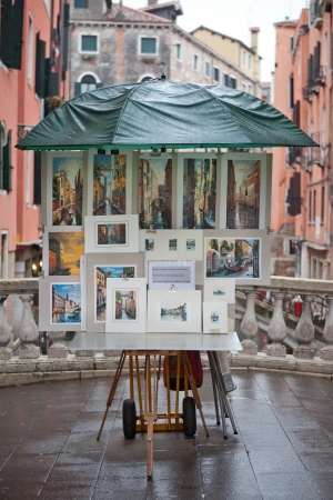 gift stand in veniceのeditorial素材