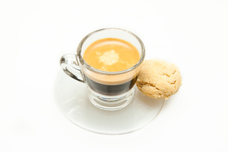Espresso Shot   Cookieの写真素材