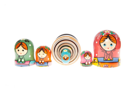 Matryoshka - Russian Nested Dolls の写真素材