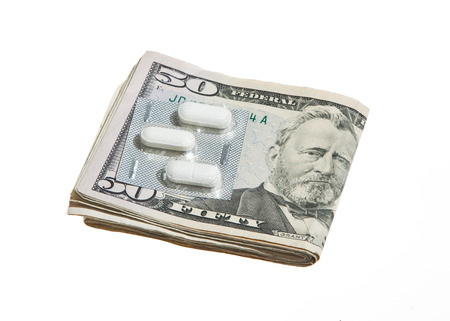 Dollar Currency and Pills