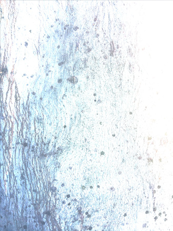 Wood and blue paint based grunge textureの写真素材