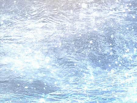 Wood and blue paint based grunge textureの写真素材