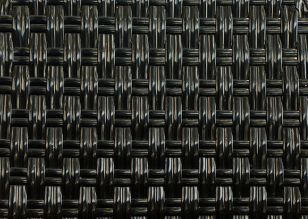 Black straw weavingの写真素材