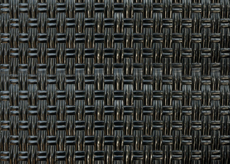 Black straw weavingの写真素材