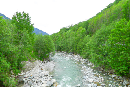 River rhine streamの写真素材