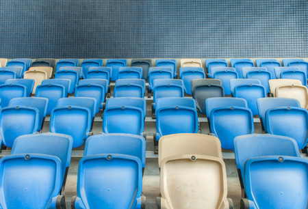 Stadium seatsのeditorial素材