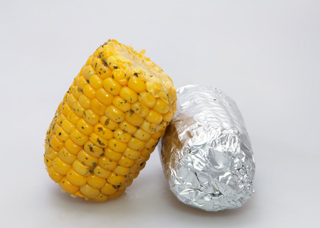 Grilled spiced corn