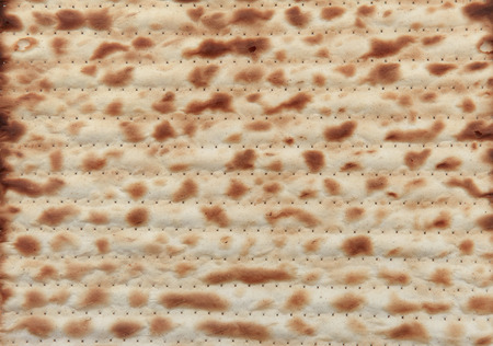 Traditional Jewish holiday food - Passover matzo background