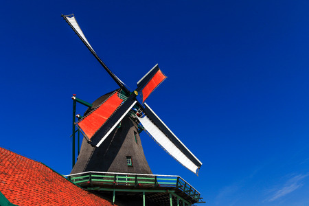 Classic Dutch windmill