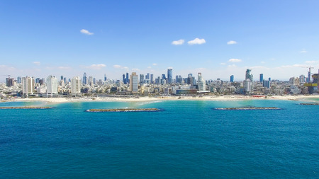 Tel Aviv skylineの写真素材