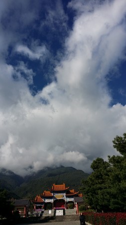 scenery in Dali, Cangshanのeditorial素材