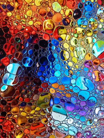 Abstract psychedelic pattern, images of rainbow color. Abstract background with colorful gradient colors. 6 DOFの写真素材