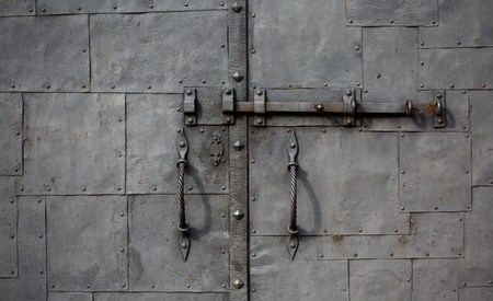 Orthodox church. Entrance gate of the Cathedral of the Transfiguration of the Saviour.の写真素材