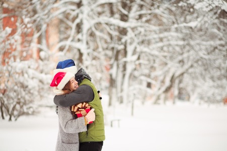 A girl feels on the fifth heaven because of present. It is very pleasant.の写真素材