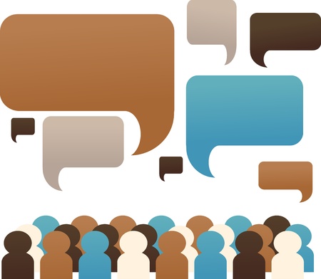 12-2 Social networkのイラスト素材