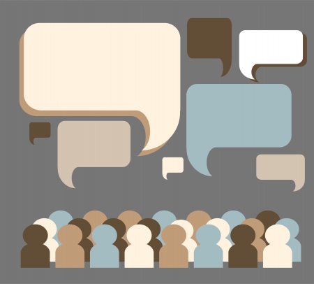 Social networkのイラスト素材