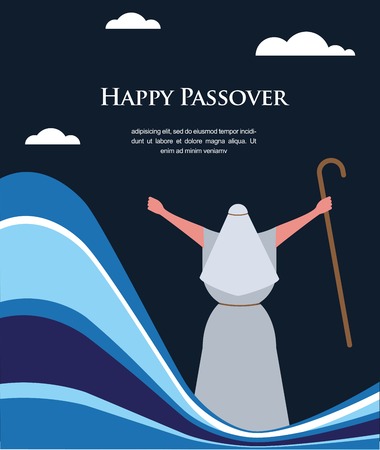 Let my people go-The Escape from Egypt  illustrationのイラスト素材