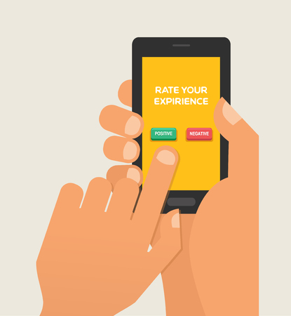 We want your Feedback illustration concept.のイラスト素材